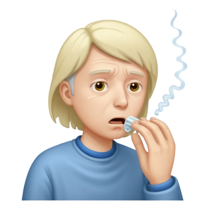 un malade quelqu'un de malade sticker