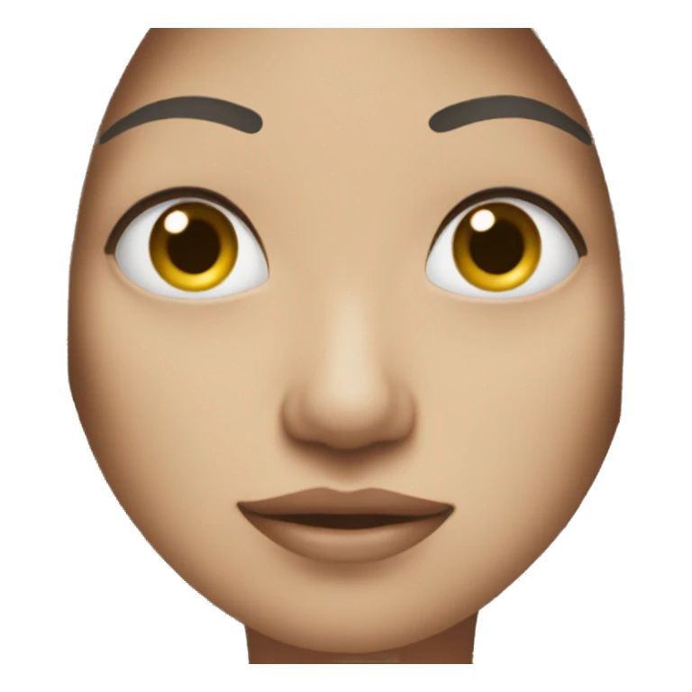 white Soft cute daily act sticker