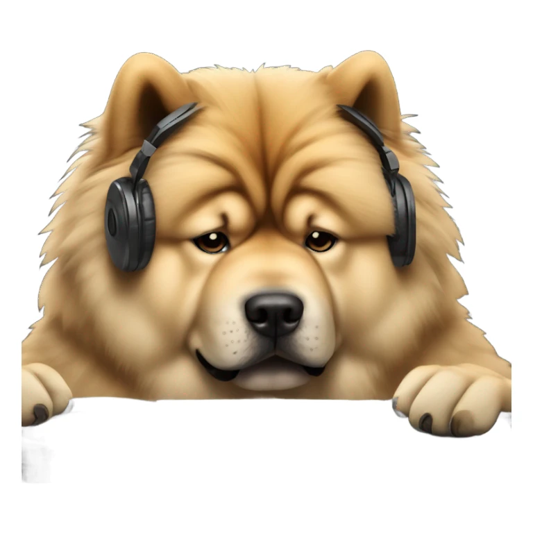 Chow chow djing  sticker