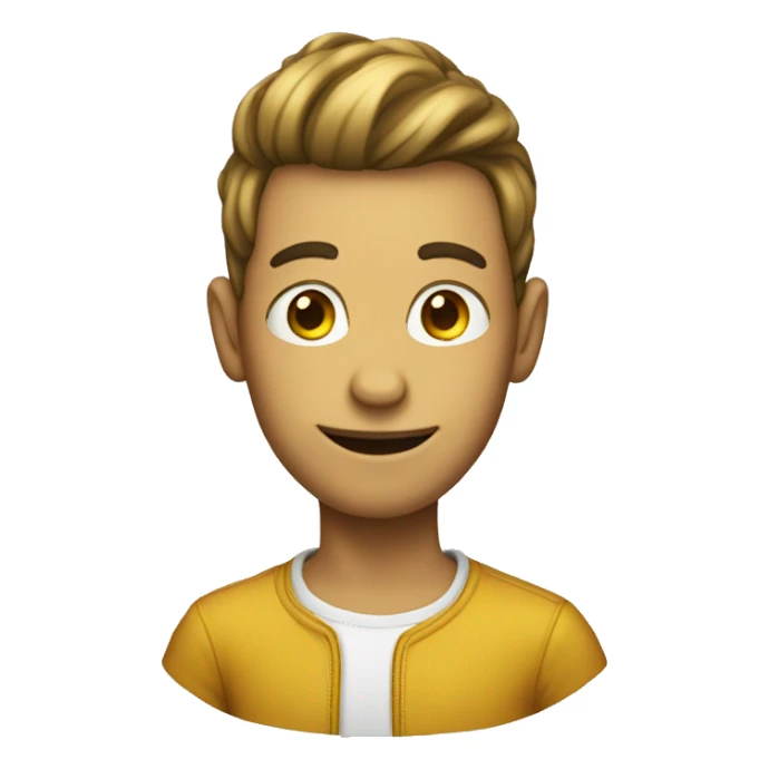 Human-like balloon sticker