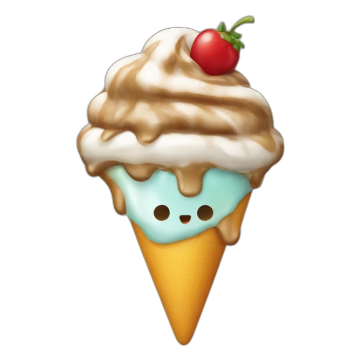 Glace poche d'aire sticker