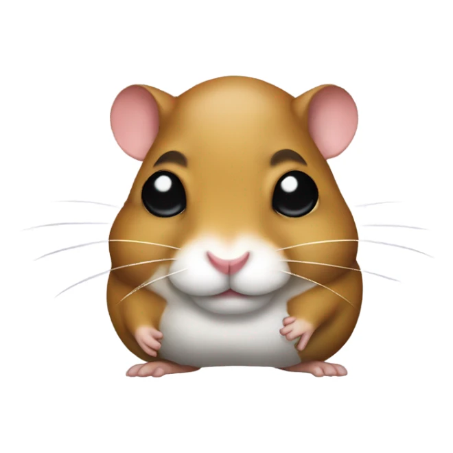 Gangster hampster  sticker