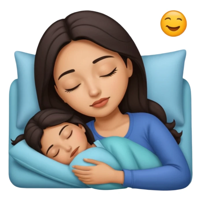 Latina baddie sleeping sticker