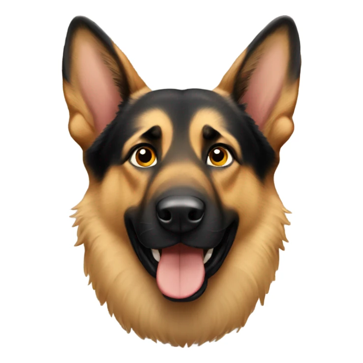 German shepherd  sticker