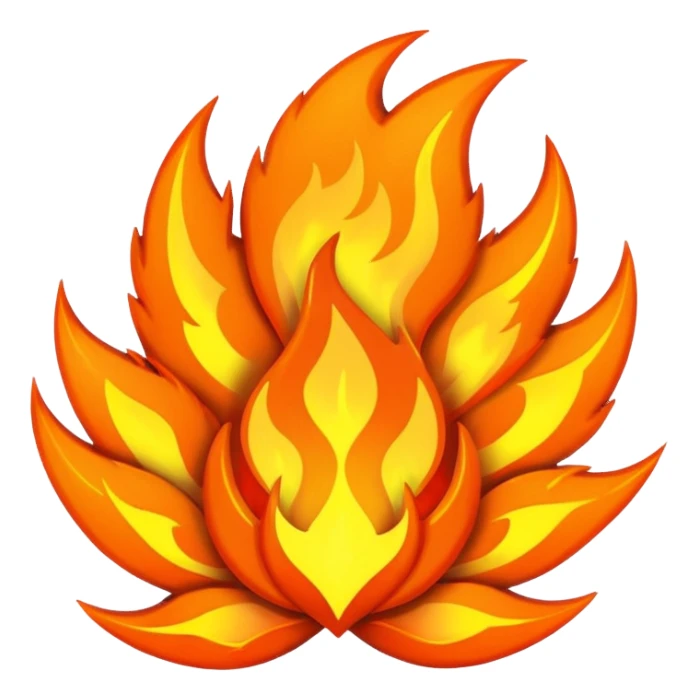 cyberpunk fire sticker