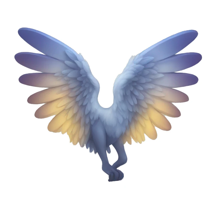 Two wings sticker
