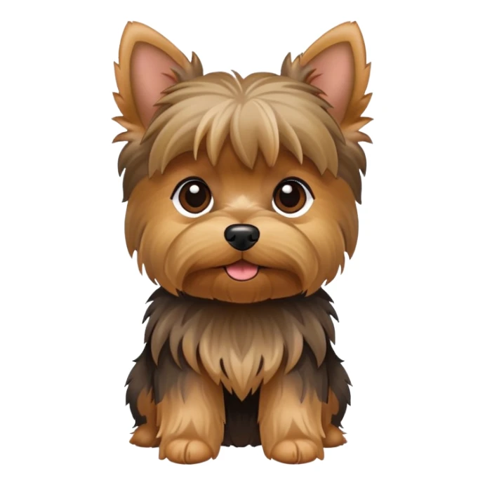 Yorkie dog sticker