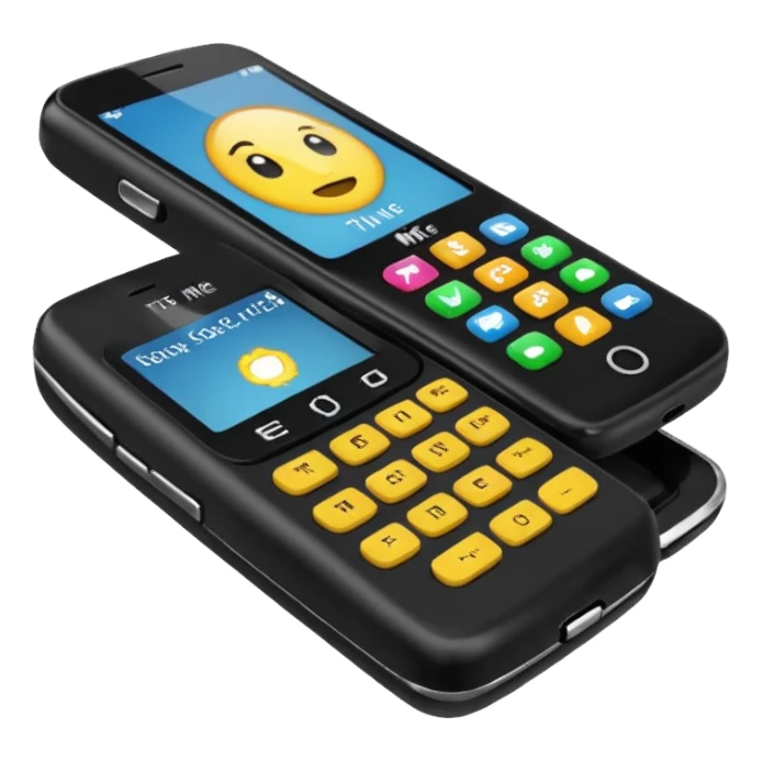 flip phone that reads "that is so me" sticker