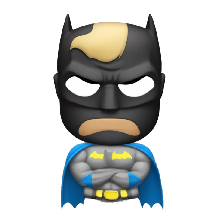 batman bodybuilder  sticker