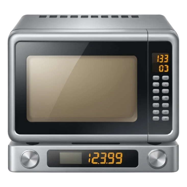 microwave oven emoji style sticker