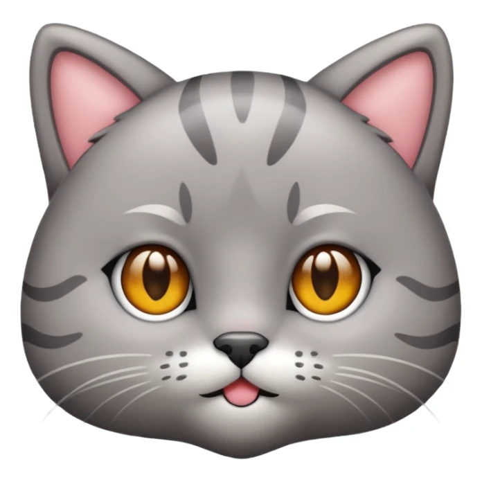 Un emojin de gatito sticker