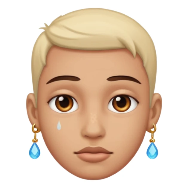 domuz burnu piercing sticker