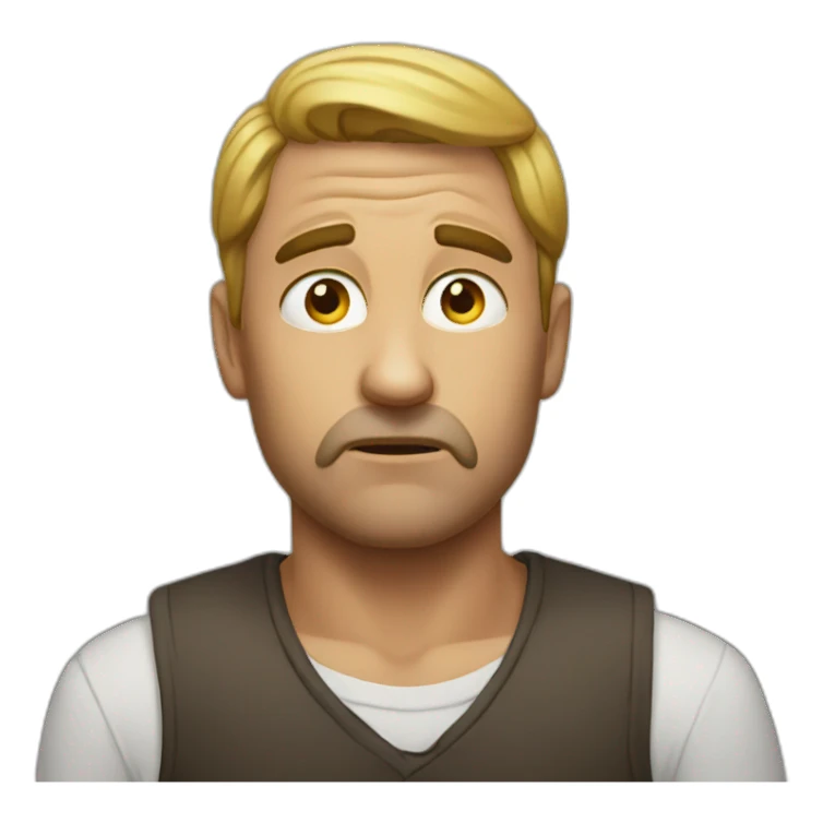 Contempt emoji sticker