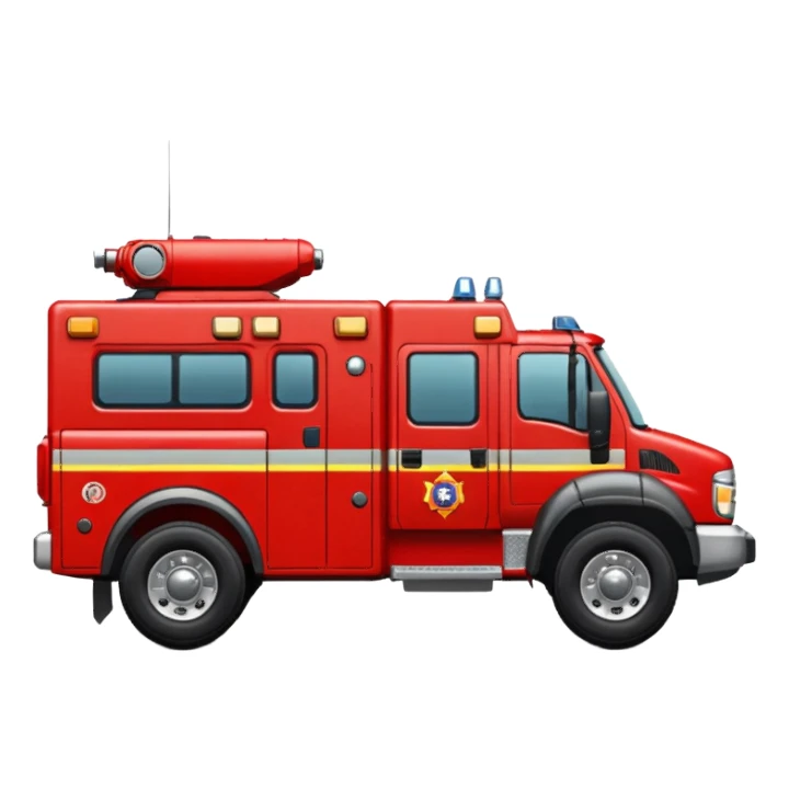 Search & Rescue Truck sticker