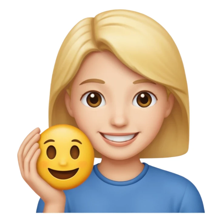 Aséeme un emoji hojeará  sticker