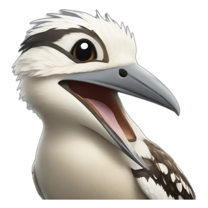 kookaburra laughing  sticker
