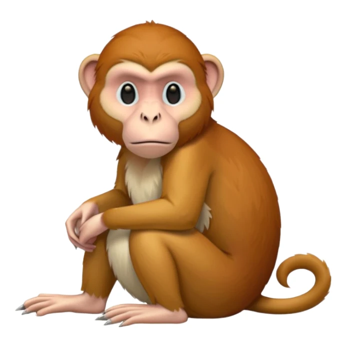proboscis monkey sticker