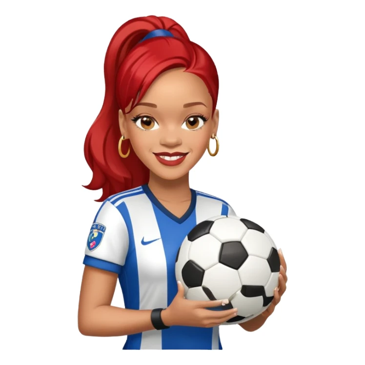 Rihanna soccer mom  sticker