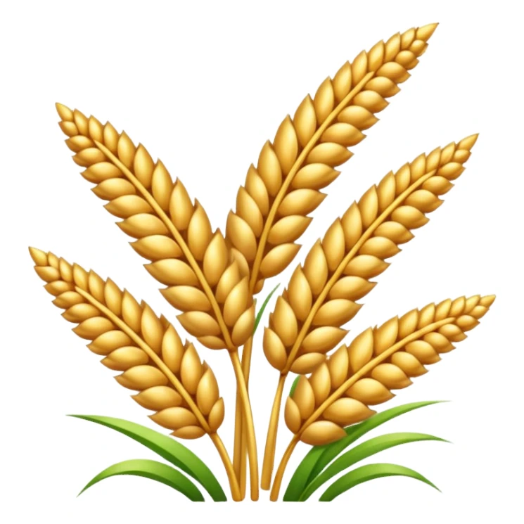 ears of grain sticker