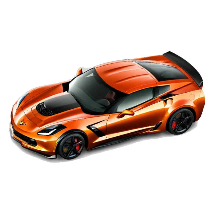 Corvette z06 c6 sticker