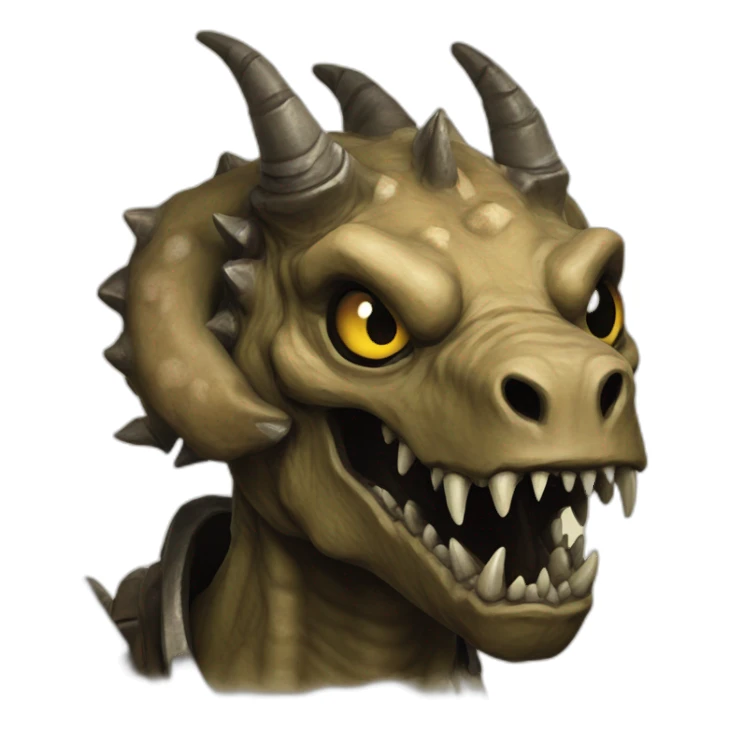 Deathclaw from fallout sticker