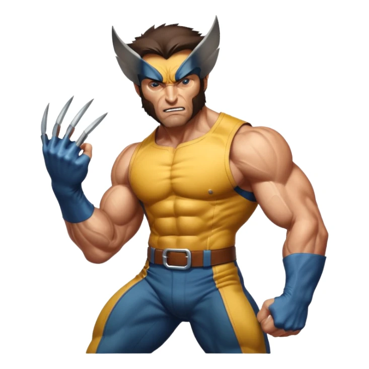 Wolverin  sticker