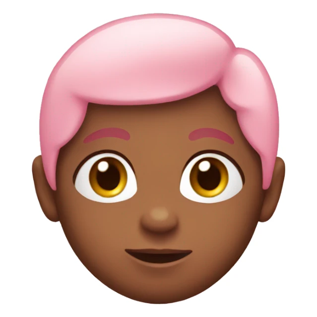 baby pink heart emoji  sticker