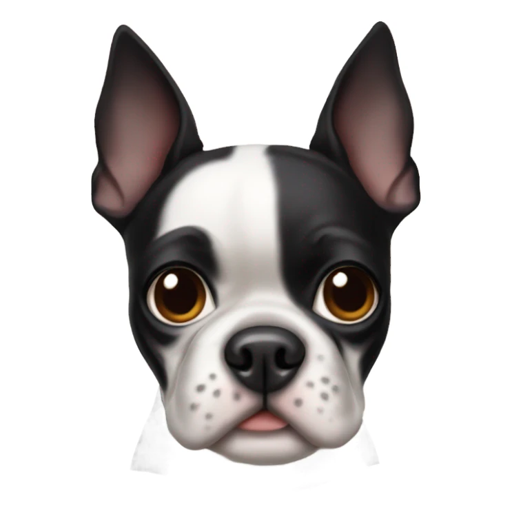Boston terrier sticker