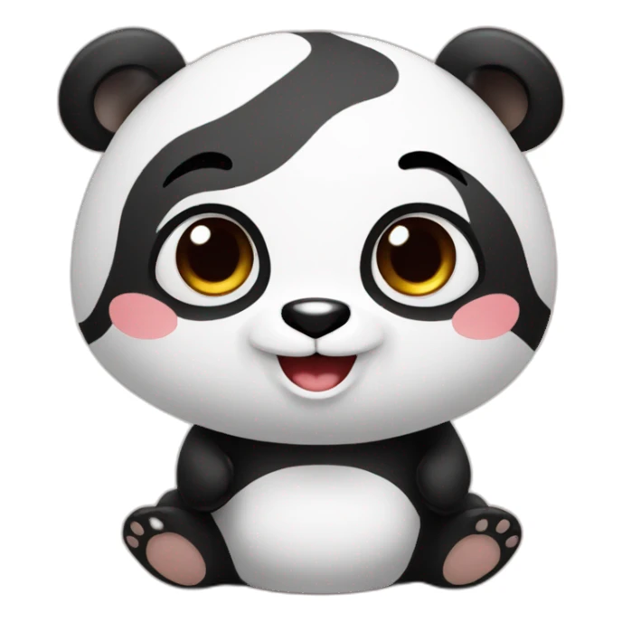 Panda good morning  sticker