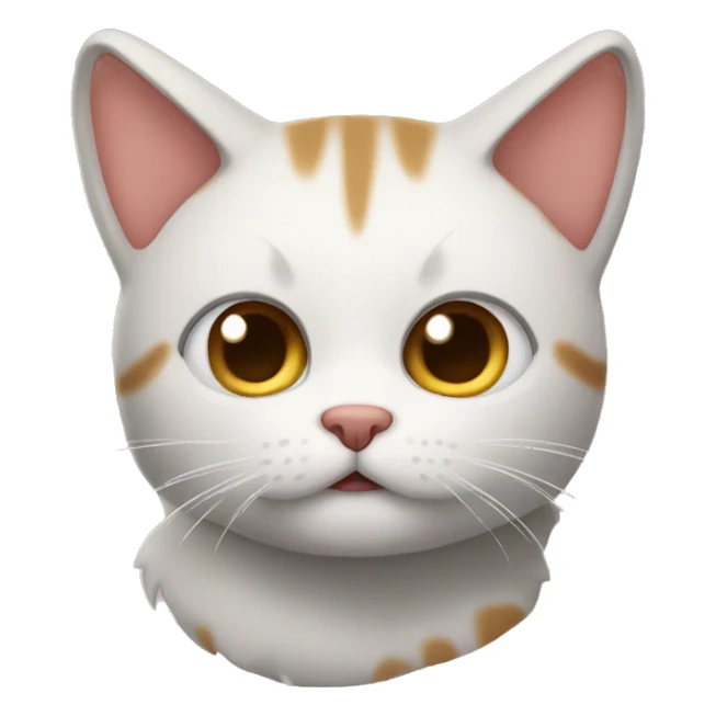Un gato embarazado sticker
