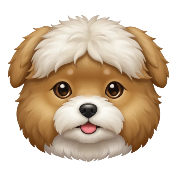 Shihpoo face sticker