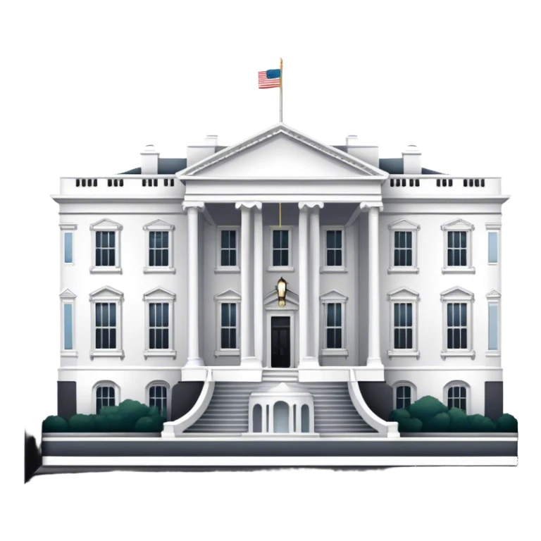 Белый дом sticker