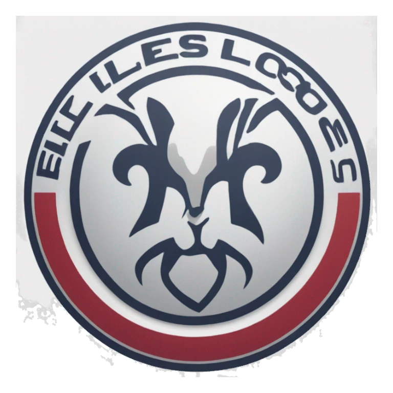 Logo du LOSC Lille sticker