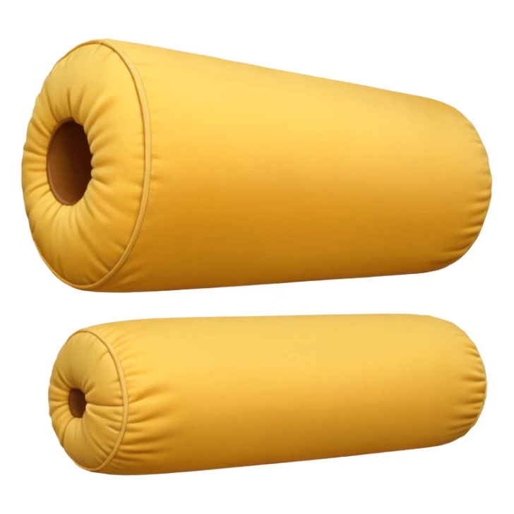 yellow bolster pillow emoji sticker