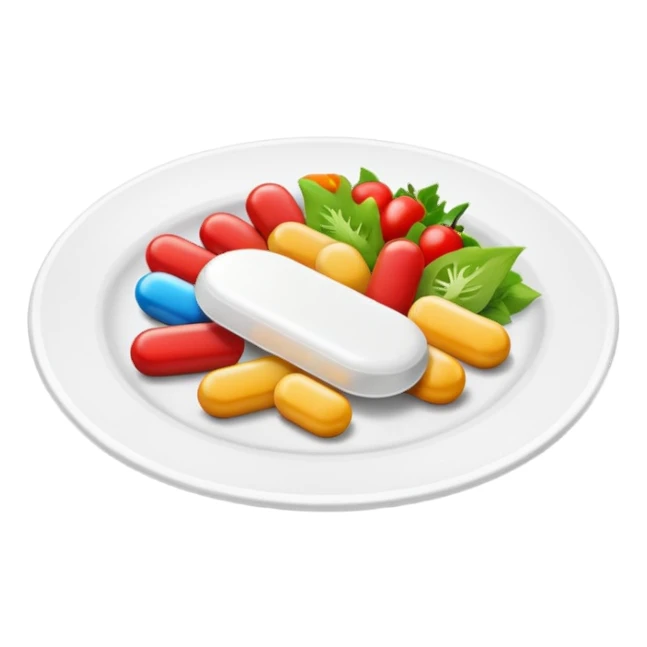 medication and food sticker