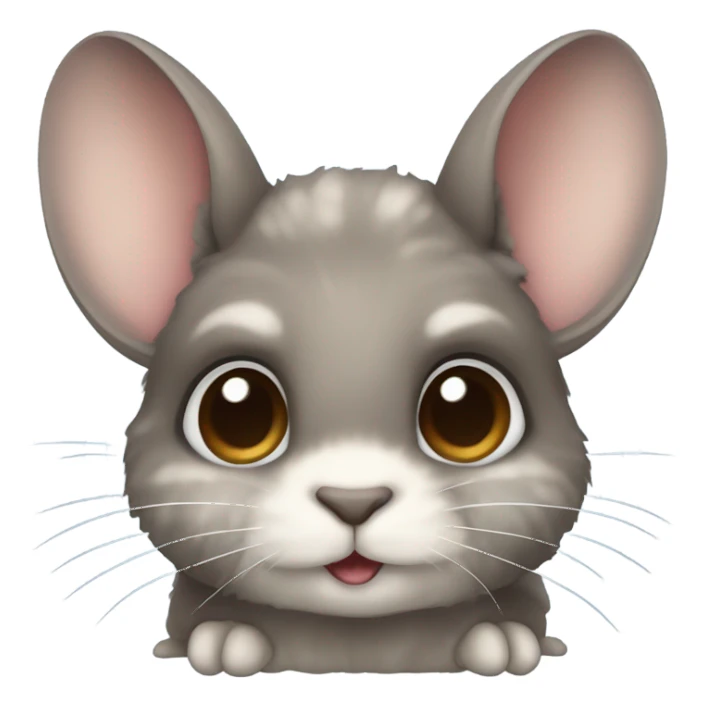 Brown chinchilla  sticker