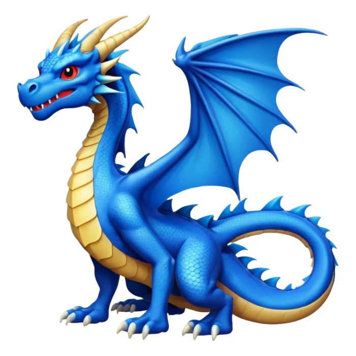 Blue Dragon sticker