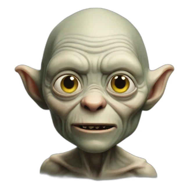 Gollum sticker