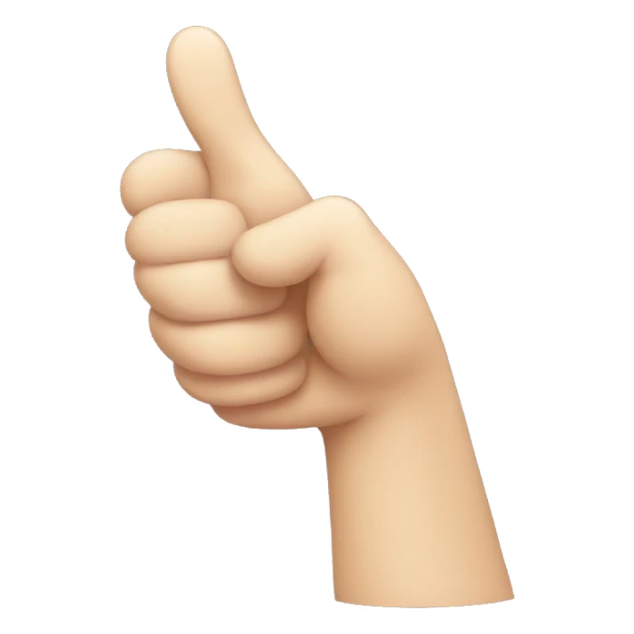 purple thumbsup emoji sticker