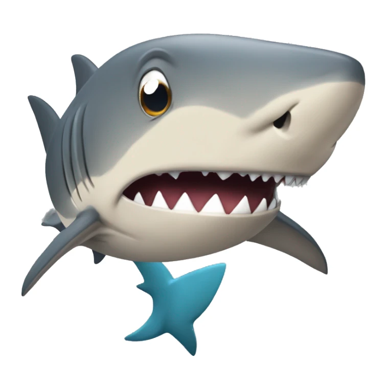 Shark with Recep İvedik sticker