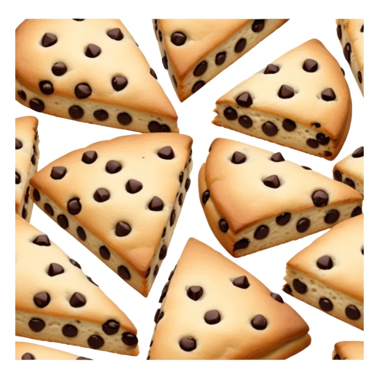 Dark chocolate chip scones sticker