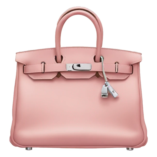 hermes light pink birkin bag sticker