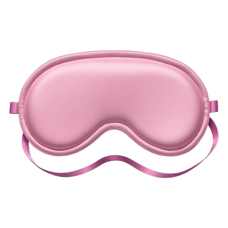 pink sleep mask sticker