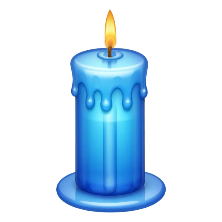  jelly on birthday candle sticker