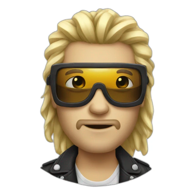 cool rockstar sticker