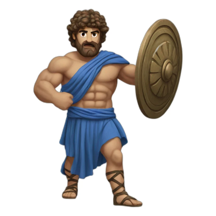 greek  strong  sticker