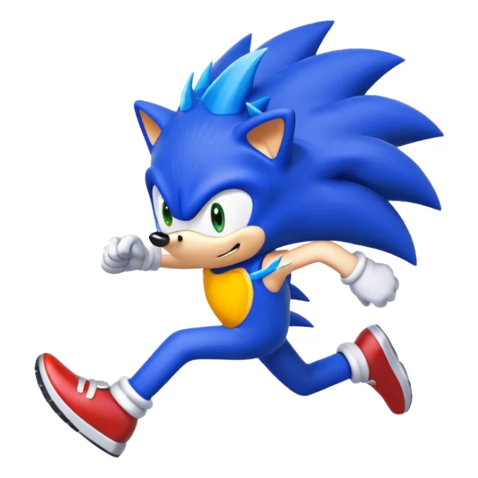 Sonic the hedgehog sticker