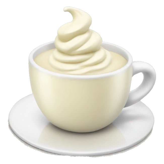 Hot white chocolate  sticker