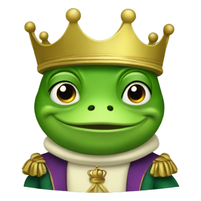 frog prince sticker