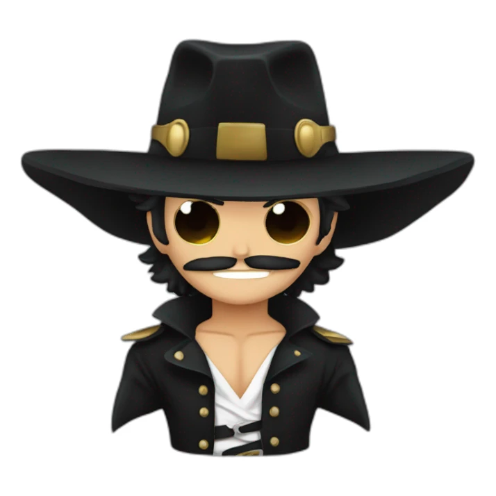 Zorro one piece sticker
